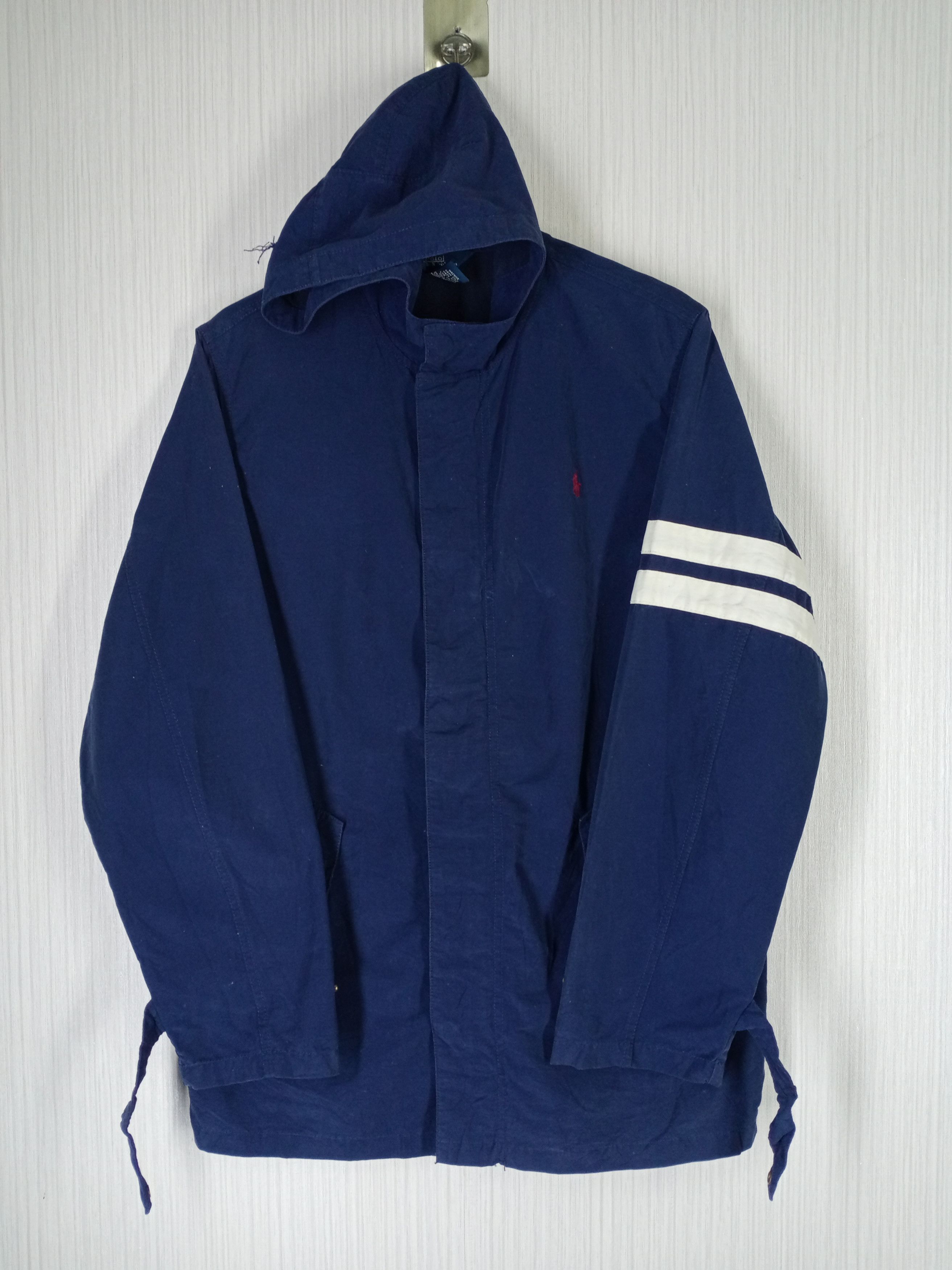 Polo Ralph Lauren Rare Vintage Polo Ralph Lauren Small Logo Hoodie Jacket Size US L / EU 52-54 / 3 - 1 Thumbnail