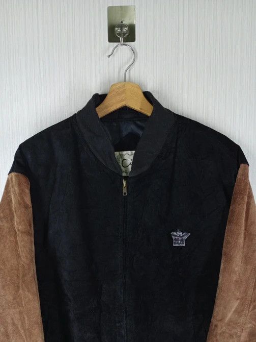 Japanese Brand RARE VINTAGE MARIOGIO ALEXIO SUEDE LEATHER ZIPPER JACKET Size US L / EU 52-54 / 3 - 9 Thumbnail