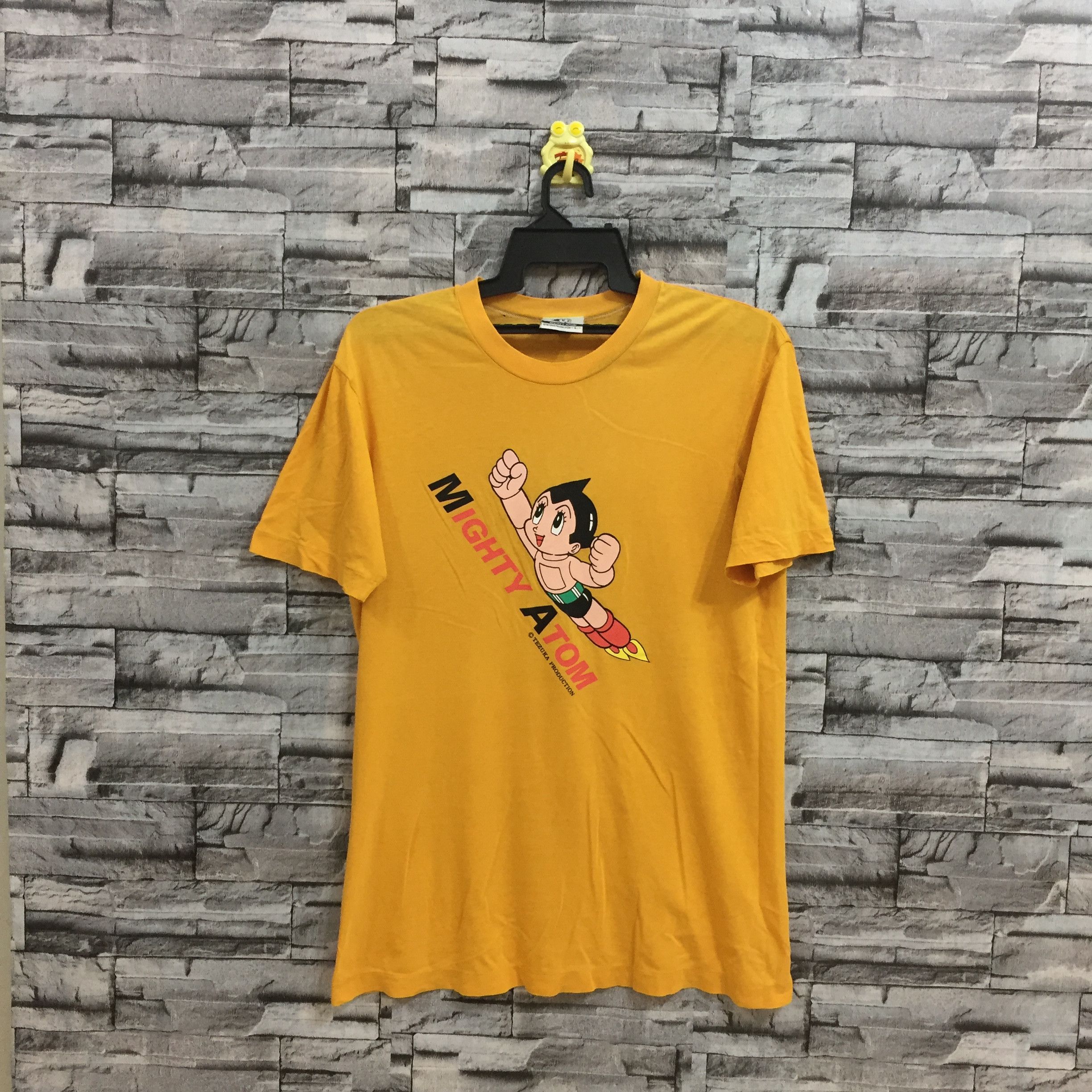 Japanese Brand Vintage MIGHTY ATOM t shirt japanese astro boy big logo Size US L / EU 52-54 / 3 - 1 Thumbnail