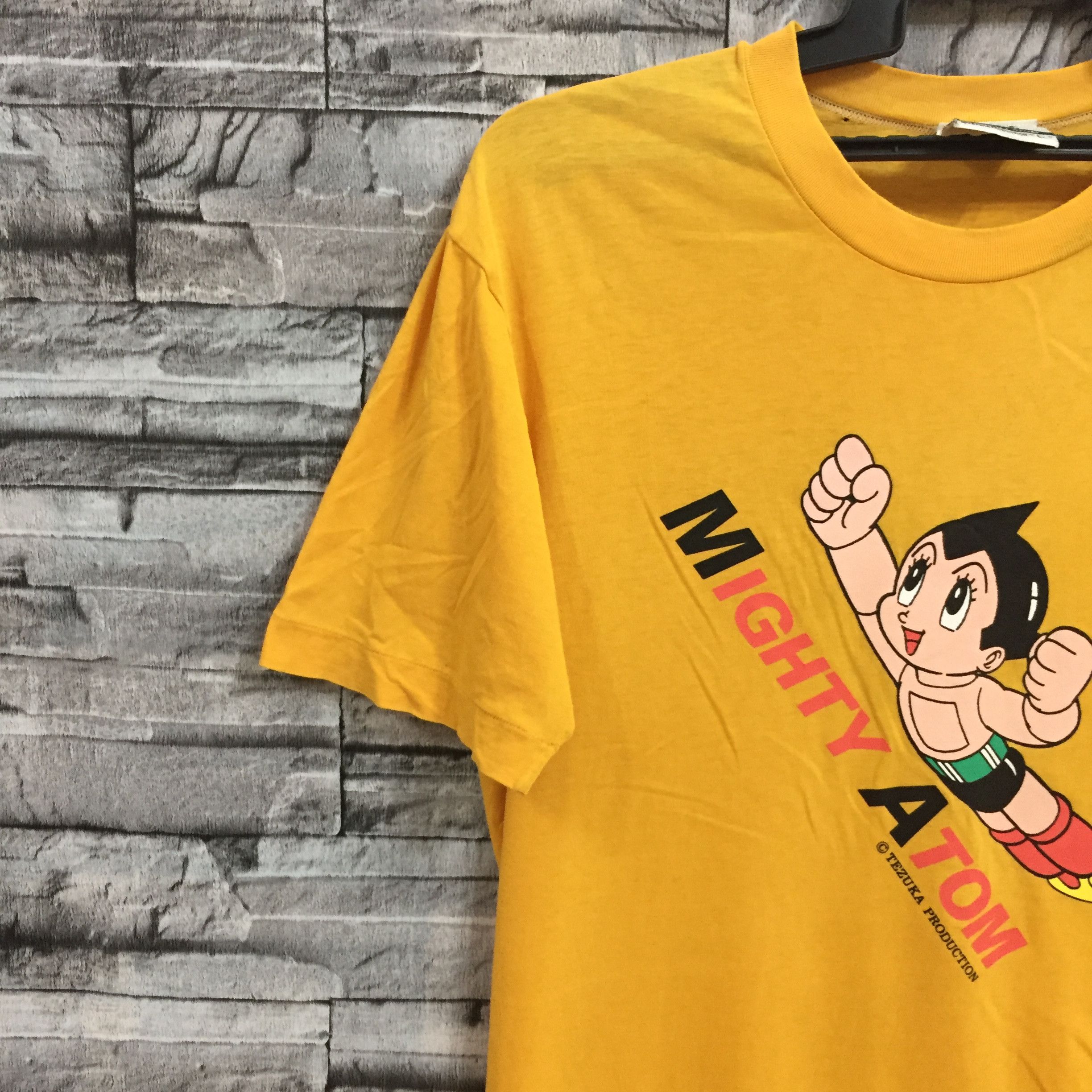 Japanese Brand Vintage MIGHTY ATOM t shirt japanese astro boy big logo Size US L / EU 52-54 / 3 - 5 Thumbnail