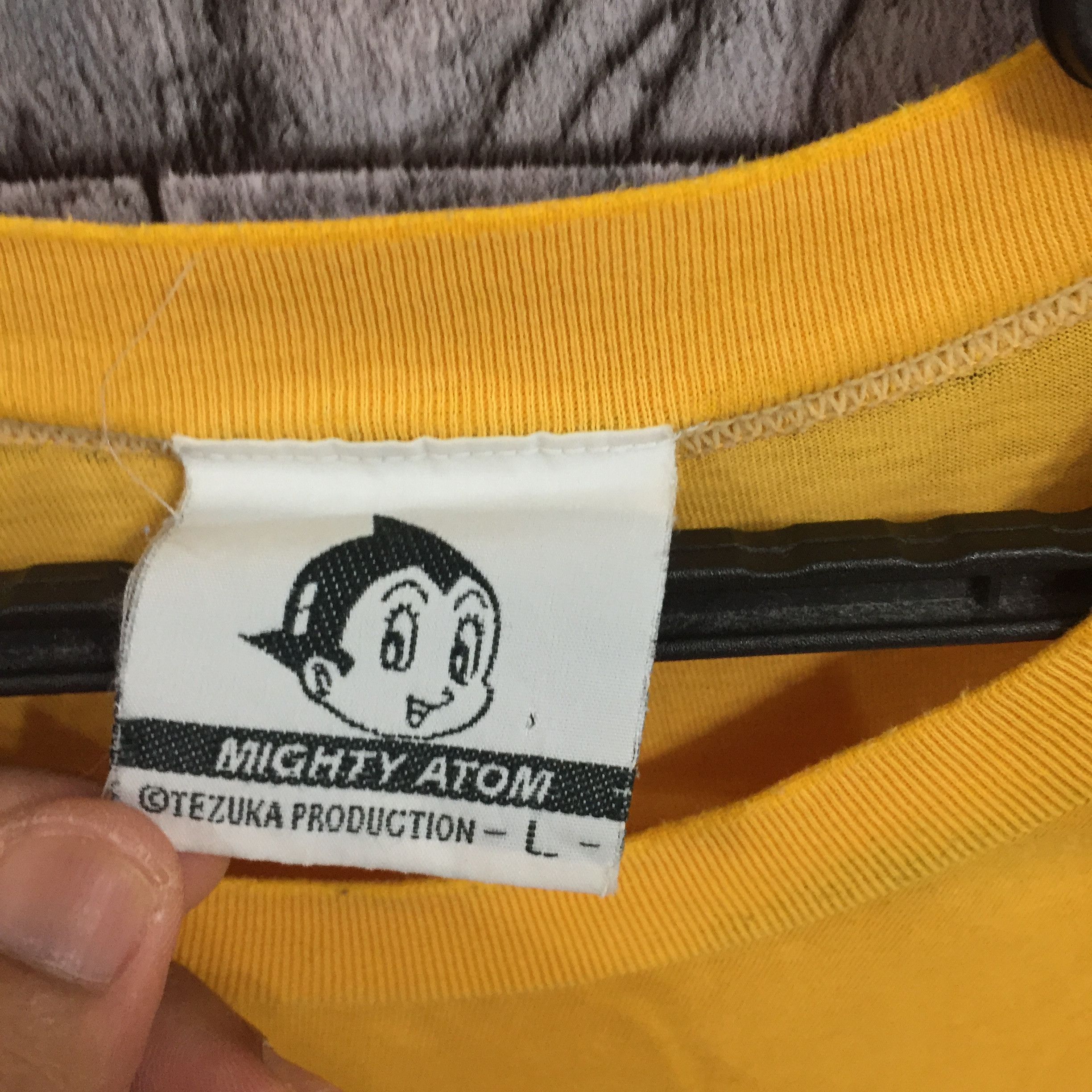 Japanese Brand Vintage MIGHTY ATOM t shirt japanese astro boy big logo Size US L / EU 52-54 / 3 - 3 Thumbnail