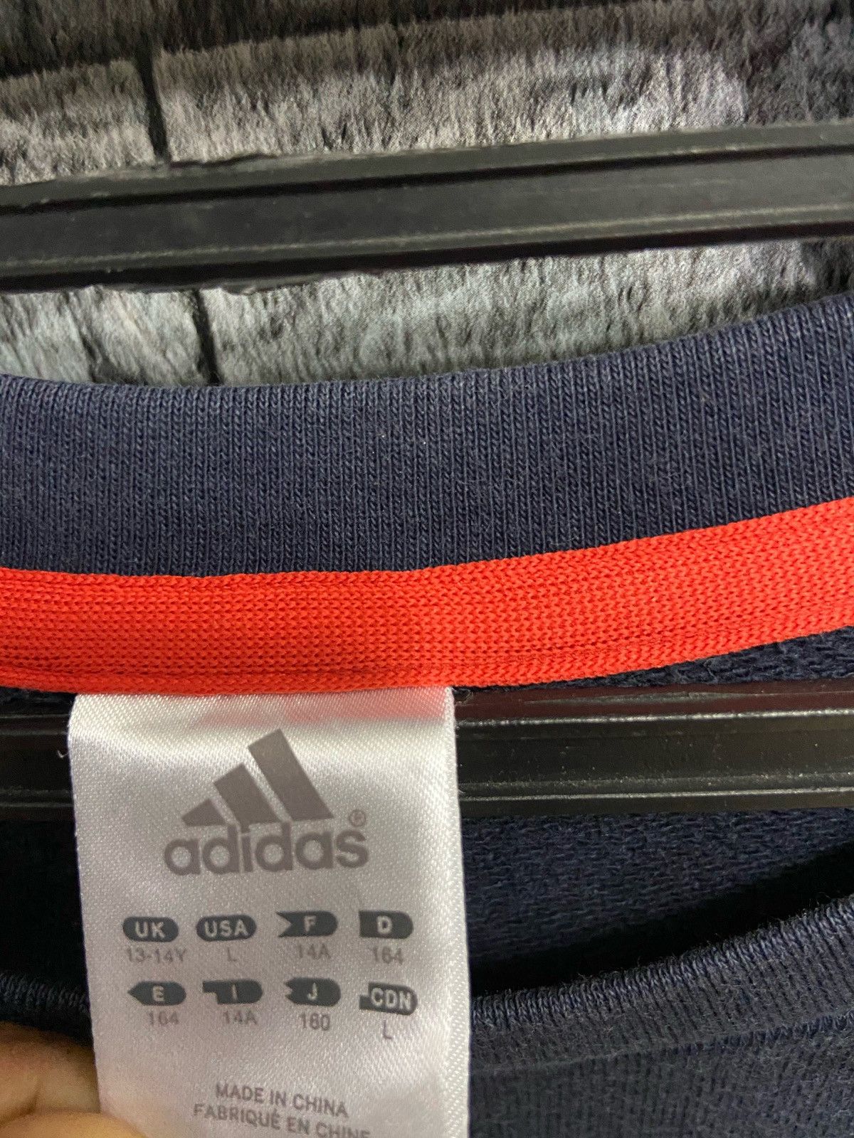 Adidas Vintage Adidas sweatshirt big logo equipment stripe fit S Size US S / EU 44-46 / 1 - 3 Thumbnail