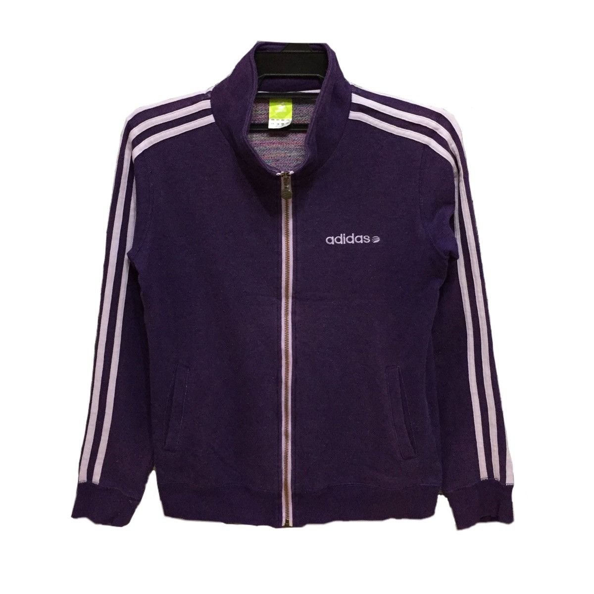 Adidas Vintage Adidas sweatshirt embroidered stripe Size US M / EU 48-50 / 2 - 1 Thumbnail
