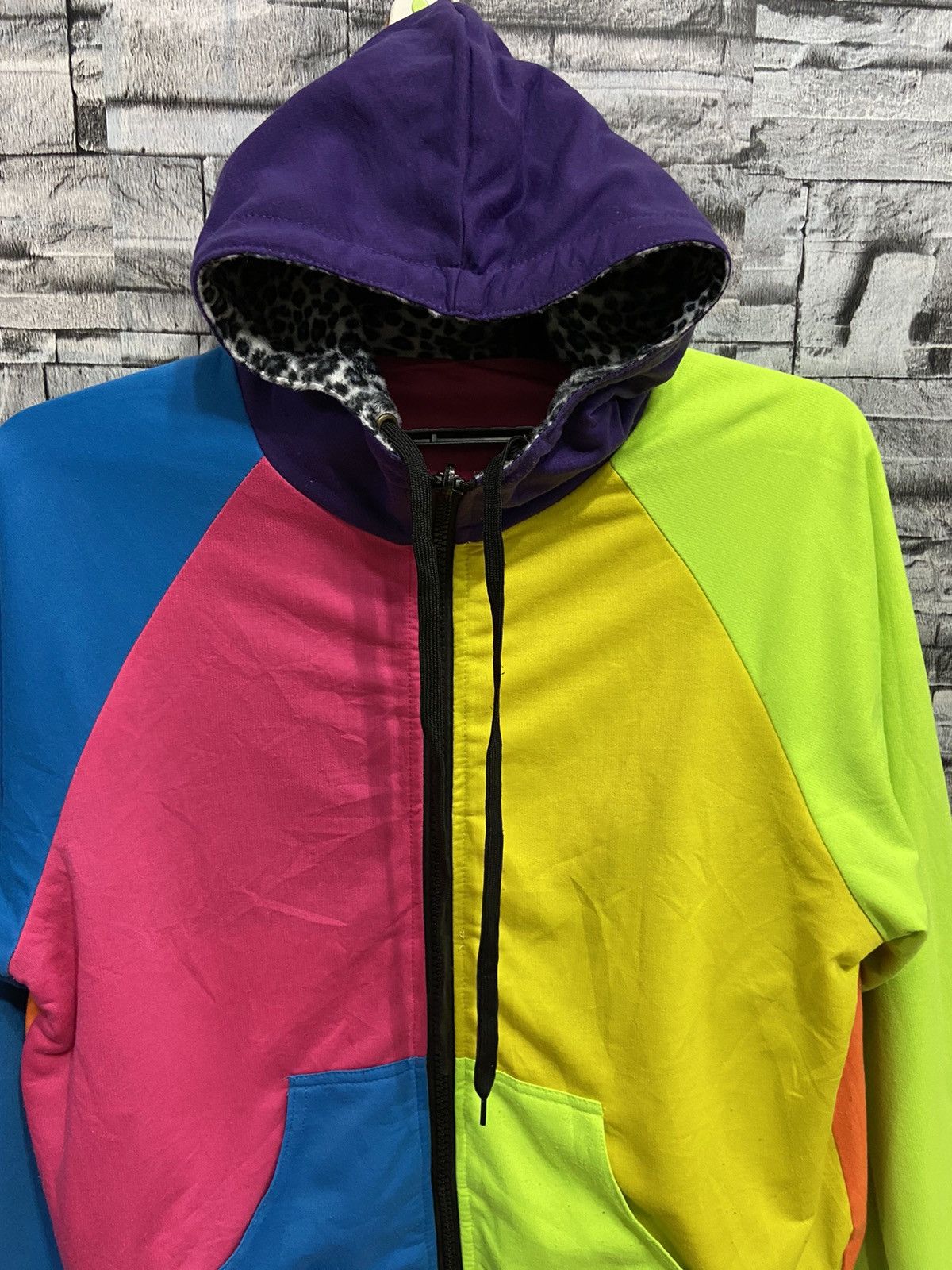 Japanese Brand Drug Honey Reversible custom Jacket bloc color rare fit L Size US L / EU 52-54 / 3 - 12 Thumbnail