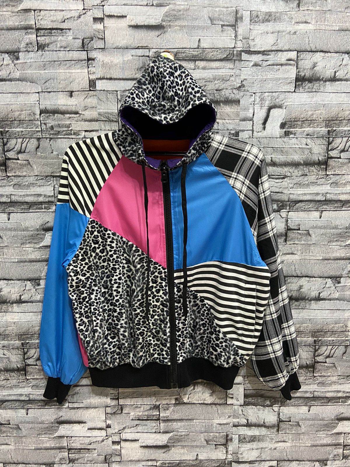 Japanese Brand Drug Honey Reversible custom Jacket bloc color rare fit L Size US L / EU 52-54 / 3 - 1 Thumbnail