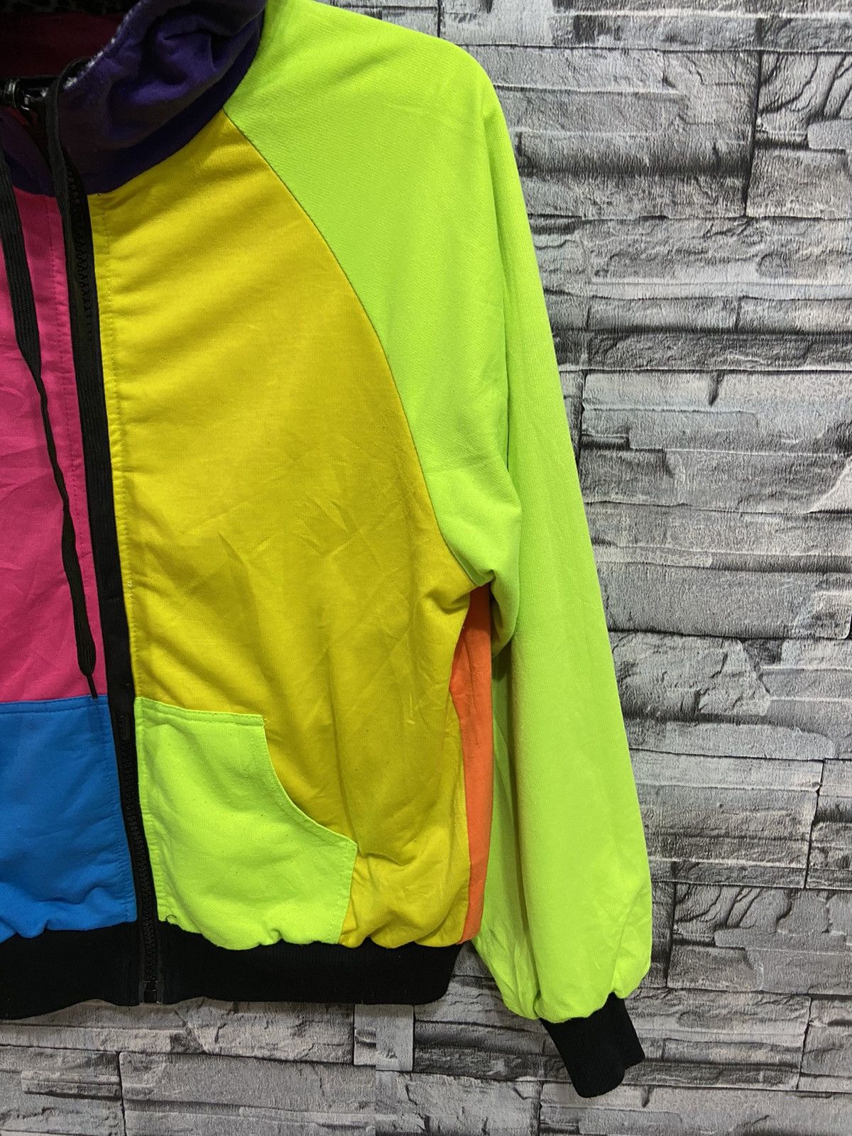 Japanese Brand Drug Honey Reversible custom Jacket bloc color rare fit L Size US L / EU 52-54 / 3 - 14 Thumbnail
