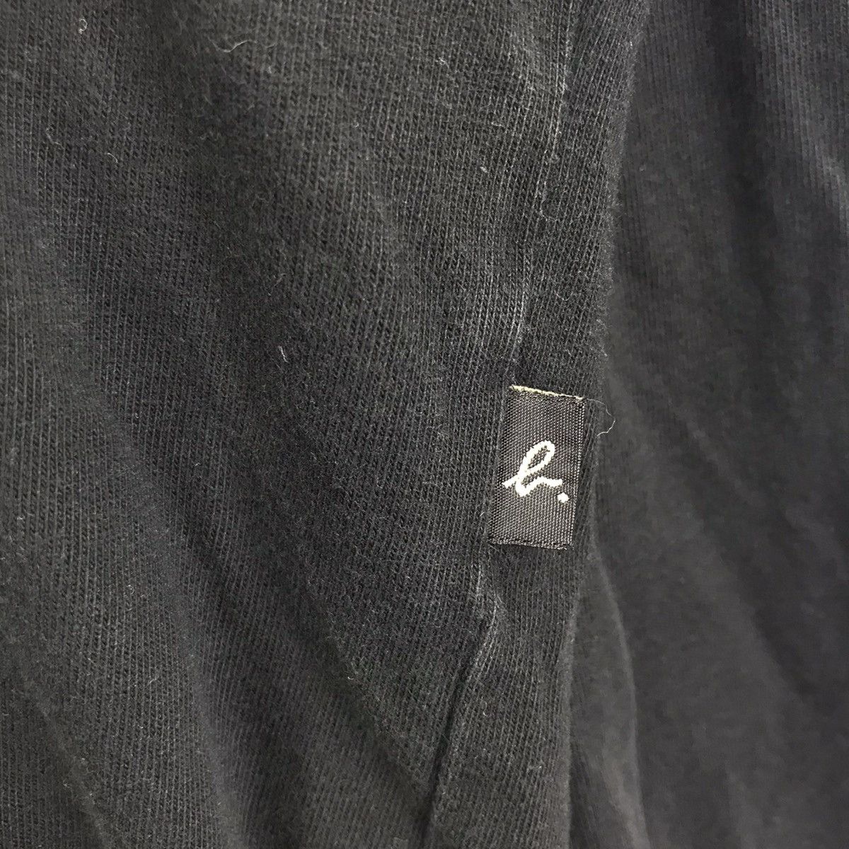 agnes b. AGNES B HOMME Paris Japanese Brand Black Long Sleeve T Shirt Size M / US 6-8 / IT 42-44 - 3 Thumbnail