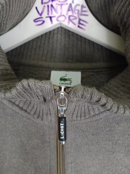 Lacoste Vintage Lacoste Small Logo Half Zipper Sweatshirt Size US L / EU 52-54 / 3 - 7 Thumbnail