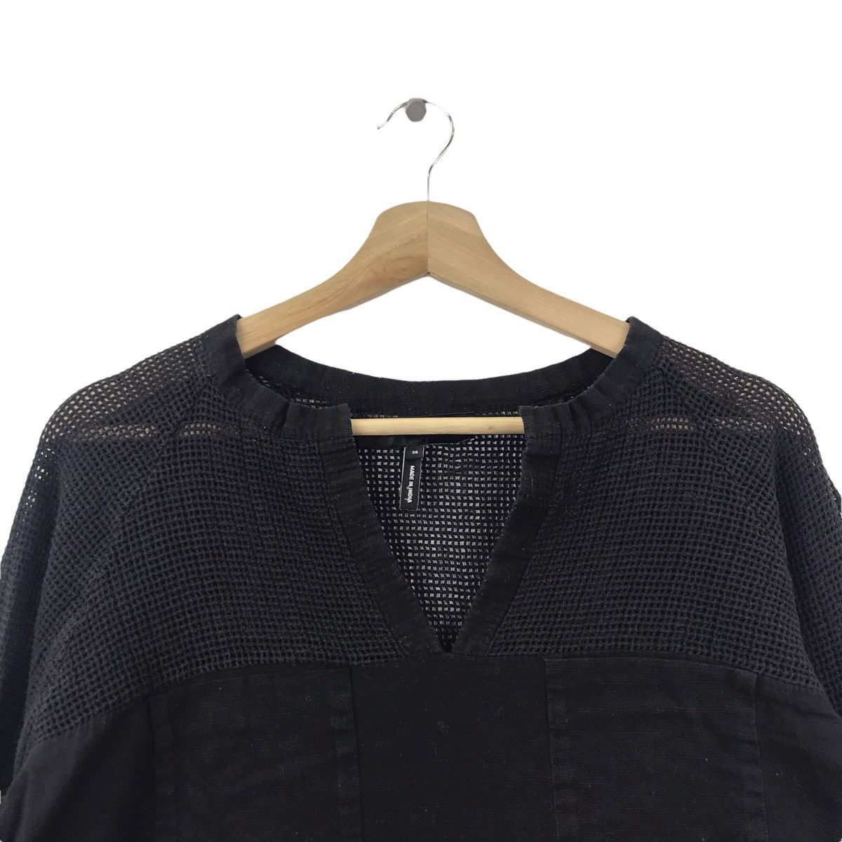 Isabel Marant Vintage ISABEL MARANT Black Long Sleeve T Shirt Size L / US 10 / IT 46 - 2 Thumbnail
