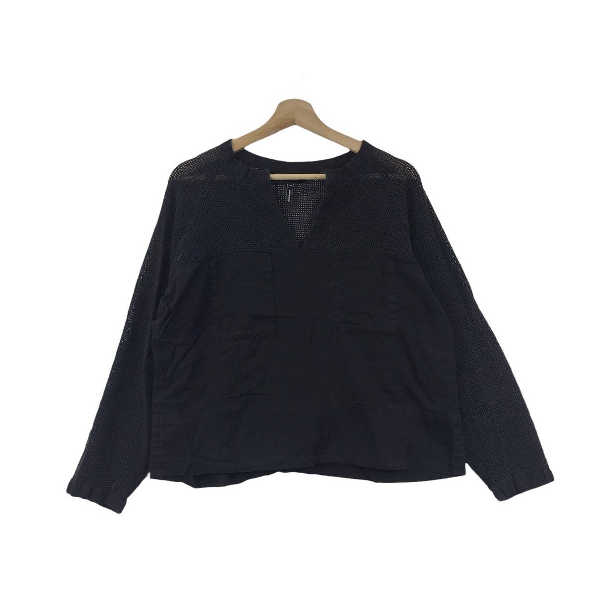 Isabel Marant Vintage ISABEL MARANT Black Long Sleeve T Shirt Size L / US 10 / IT 46 - 1 Thumbnail