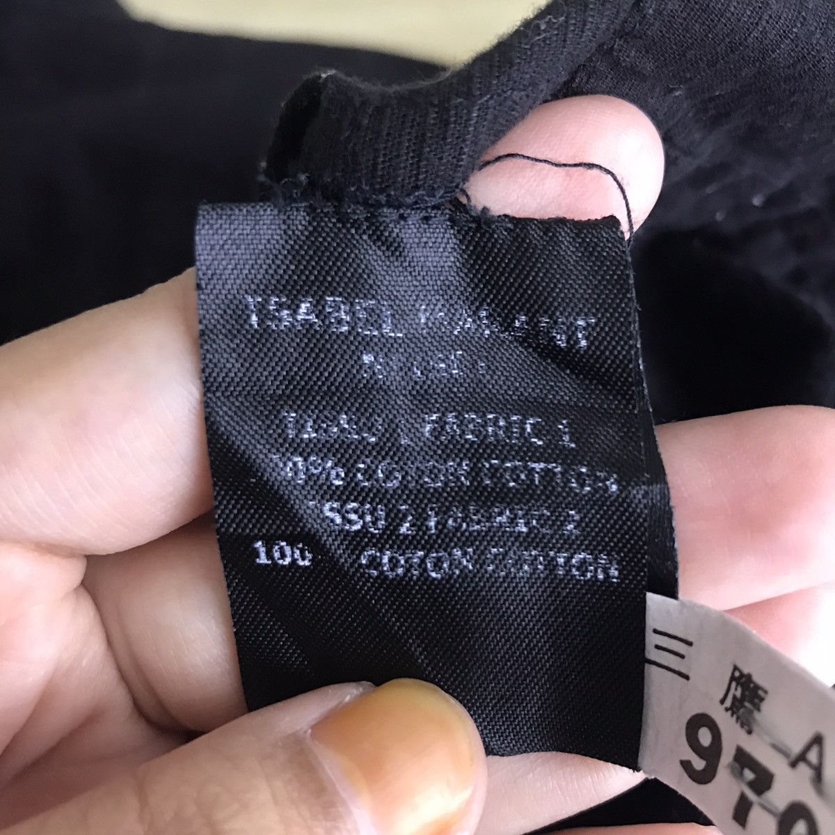 Isabel Marant Vintage ISABEL MARANT Black Long Sleeve T Shirt Size L / US 10 / IT 46 - 5 Thumbnail