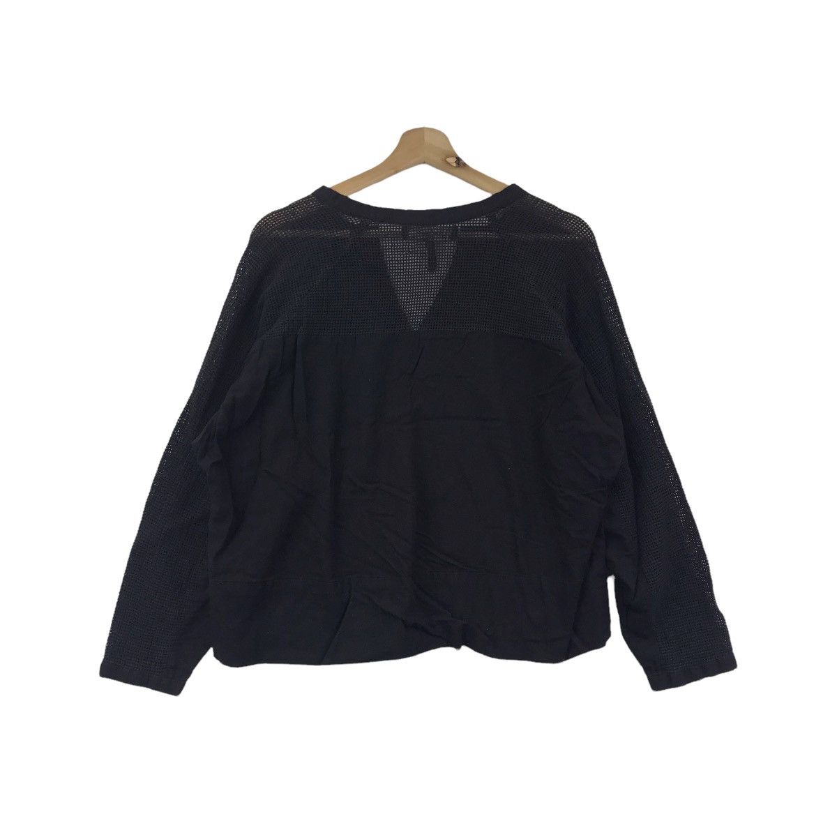 Isabel Marant Vintage ISABEL MARANT Black Long Sleeve T Shirt Size L / US 10 / IT 46 - 7 Thumbnail