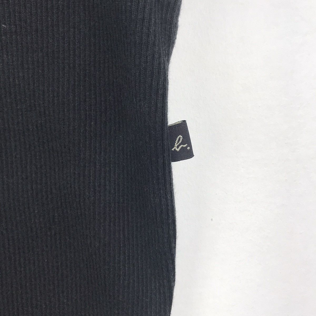 agnes b. AGNES B HOMME Paris Japanese Brand Black Sleeveless T shirt Size ONE SIZE - 3 Thumbnail