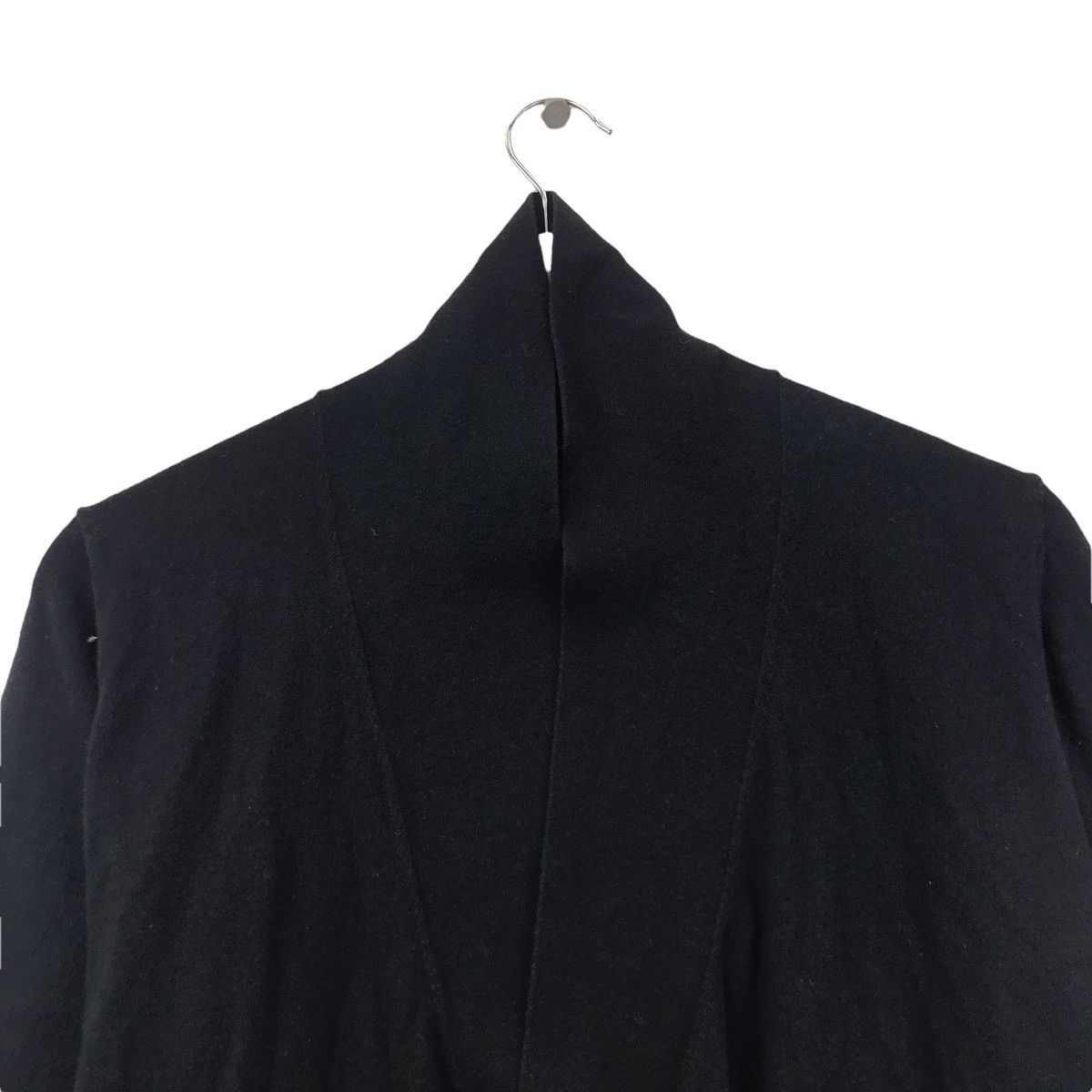 agnes b. AGNES B Paris Japanese Brand Black Pocket CardiganSweatshirt Size XS / US 0-2 / IT 36-38 - 2 Thumbnail