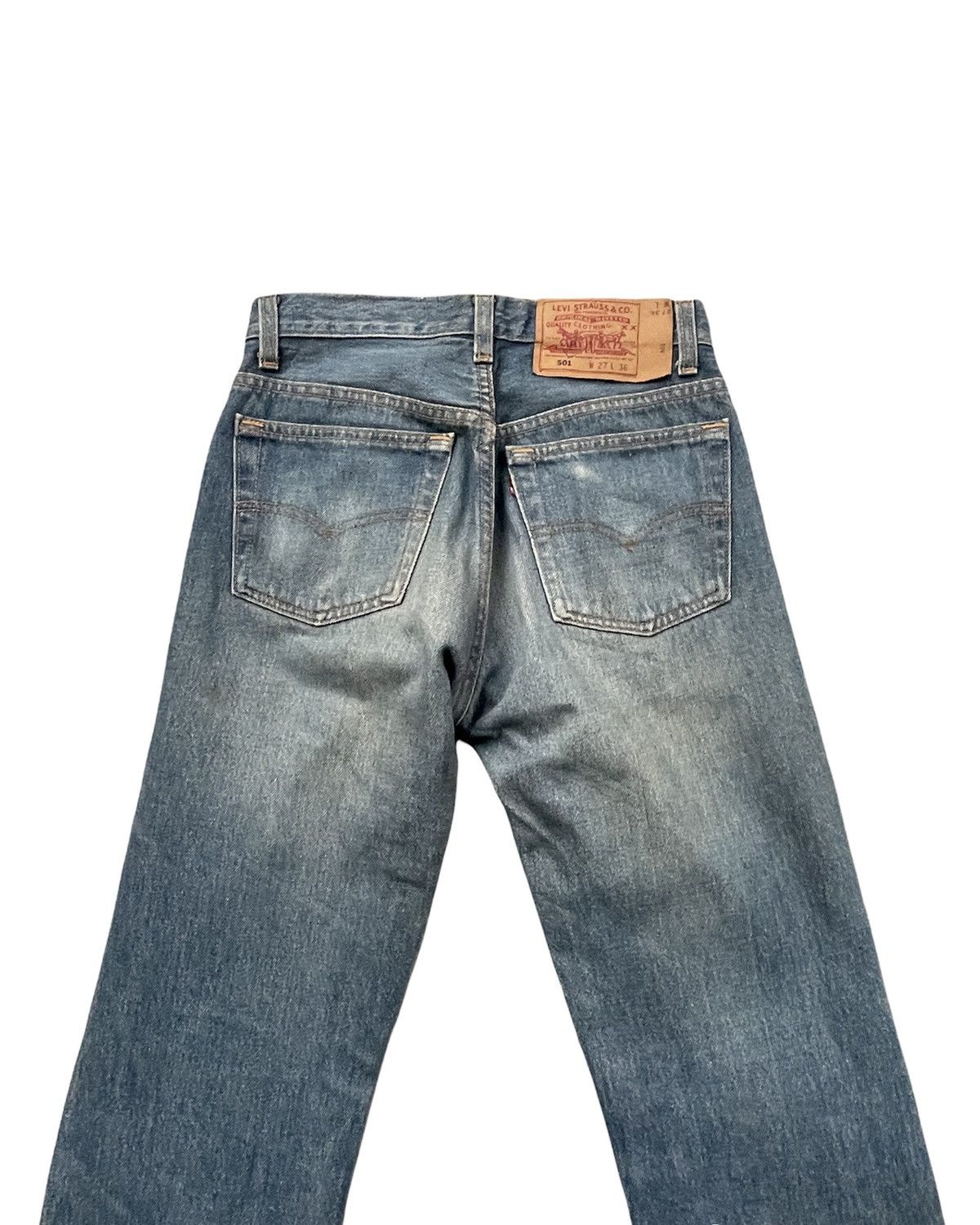 Levi's Vintage Levi’s 501 e 1993 Usa Stone Wash Size US 26 / EU 42 - 7 Thumbnail
