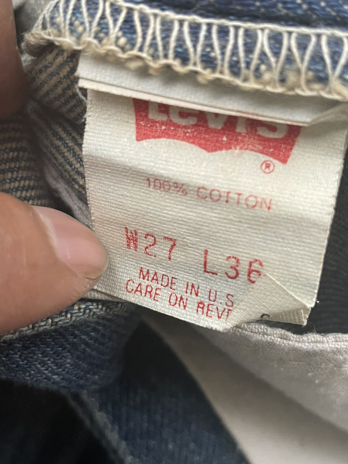 Levi's Vintage Levi’s 501 e 1993 Usa Stone Wash Size US 26 / EU 42 - 12 Thumbnail