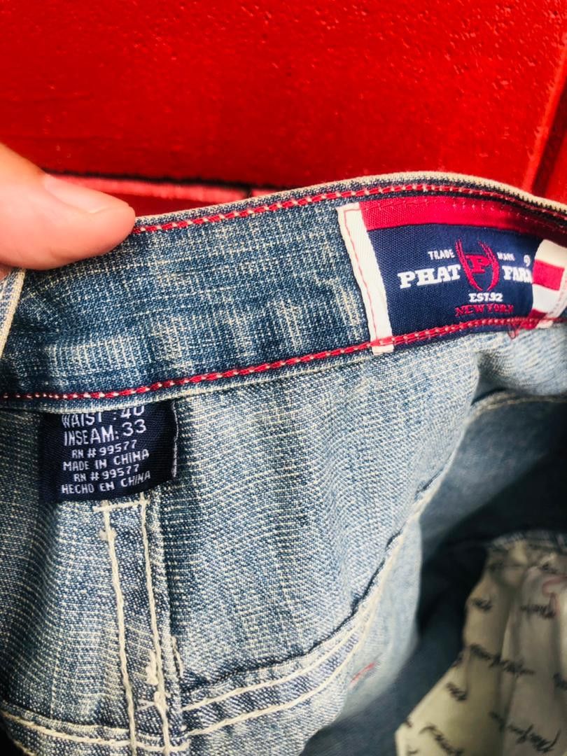 Japanese Brand × Phat Farm Vintage Phat Farm Hip Hop Designer Streetwear Fashion Style Size US 39 - 10 Thumbnail