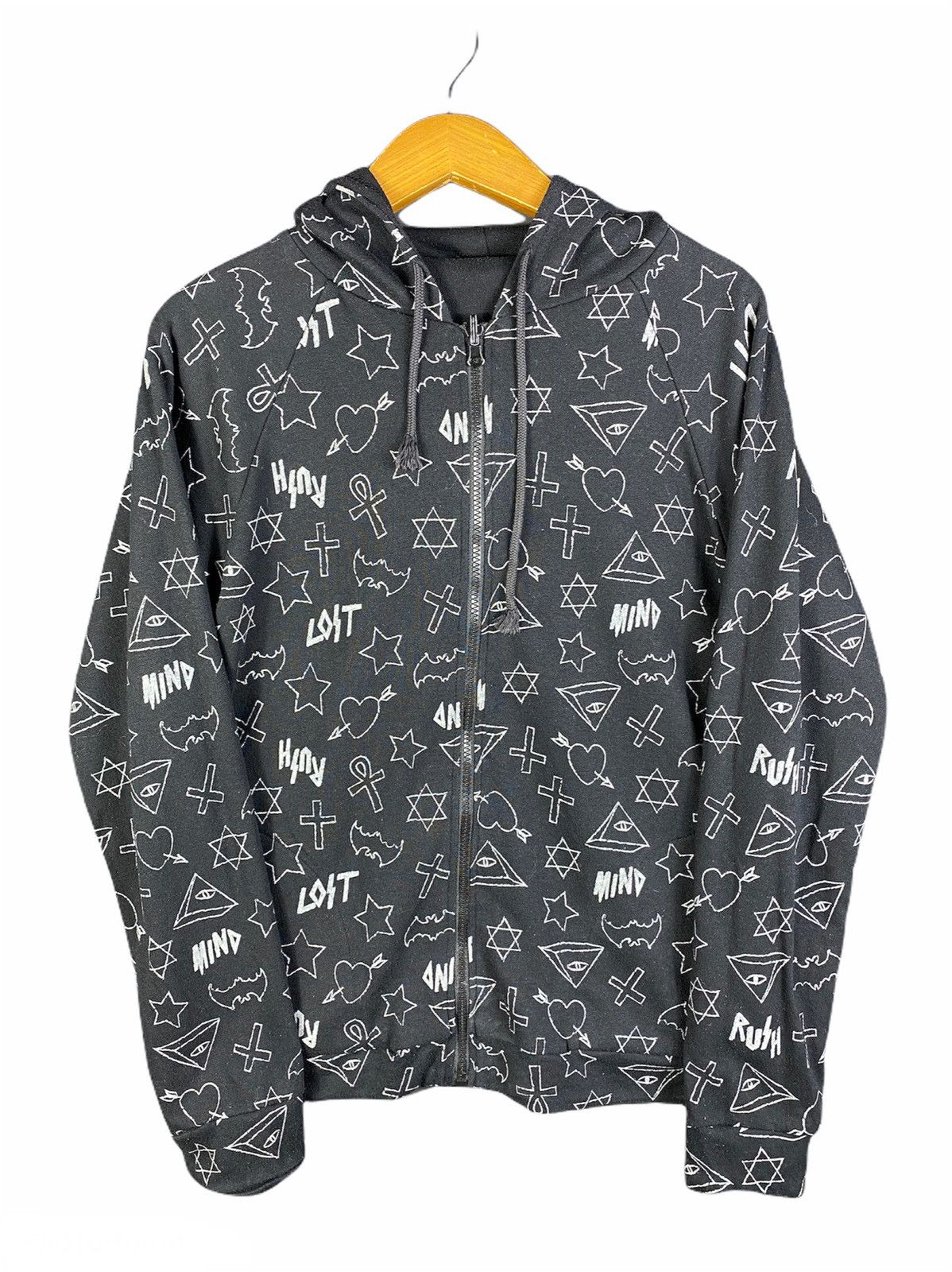 Seditionaries × Vintage Vintage Hellcatpunks Reversible Zipper Hoodie Size US S / EU 44-46 / 1 - 2 Thumbnail