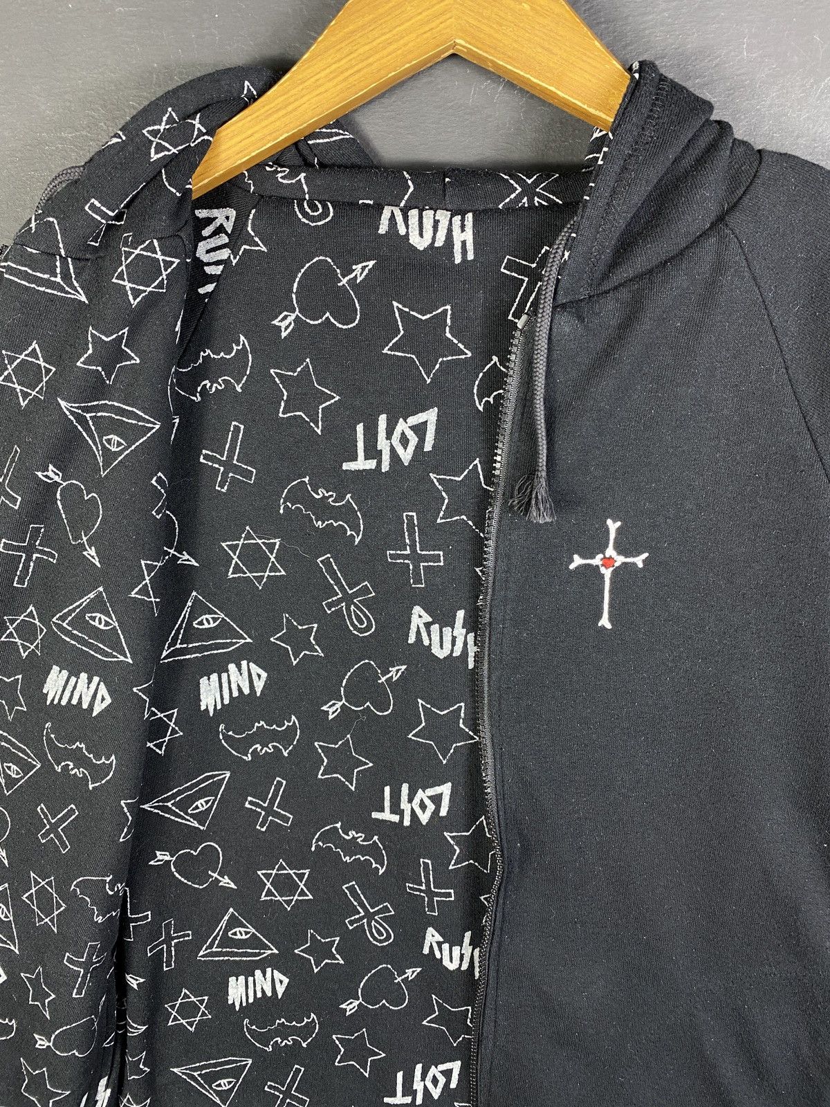 Seditionaries × Vintage Vintage Hellcatpunks Reversible Zipper Hoodie Size US S / EU 44-46 / 1 - 8 Thumbnail