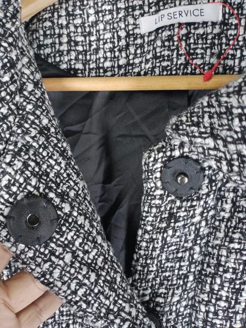 Designer × Japanese Brand × Lip Service RARE VINTAGE LIP SERVICE JAPANESE WOOL JACKET Size US S / EU 44-46 / 1 - 4 Thumbnail