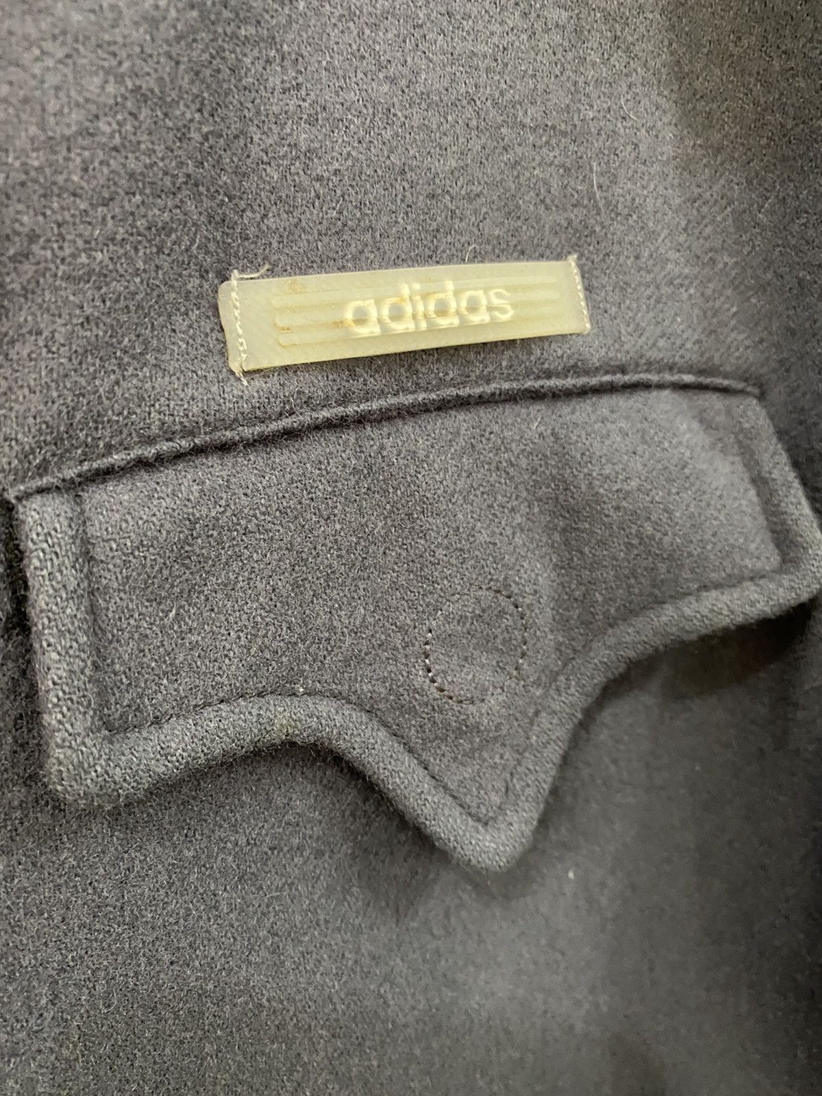 Adidas Adidas Jacket Wool Fabric Size US L / EU 52-54 / 3 - 8 Thumbnail