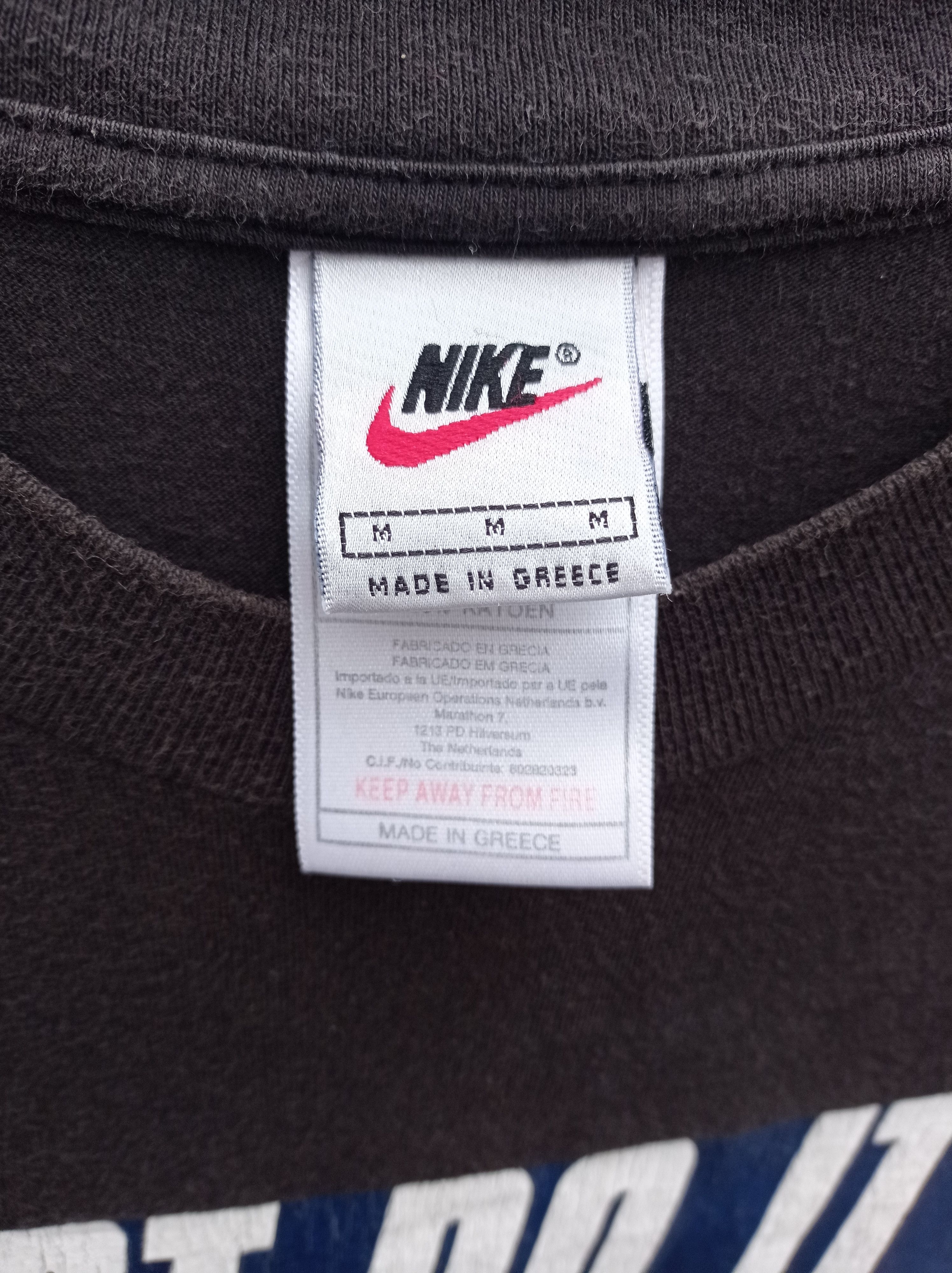 Nike × Vintage Vintage streetwear Y2K sportswear Nike T-shirt Size US L / EU 52-54 / 3 - 4 Thumbnail