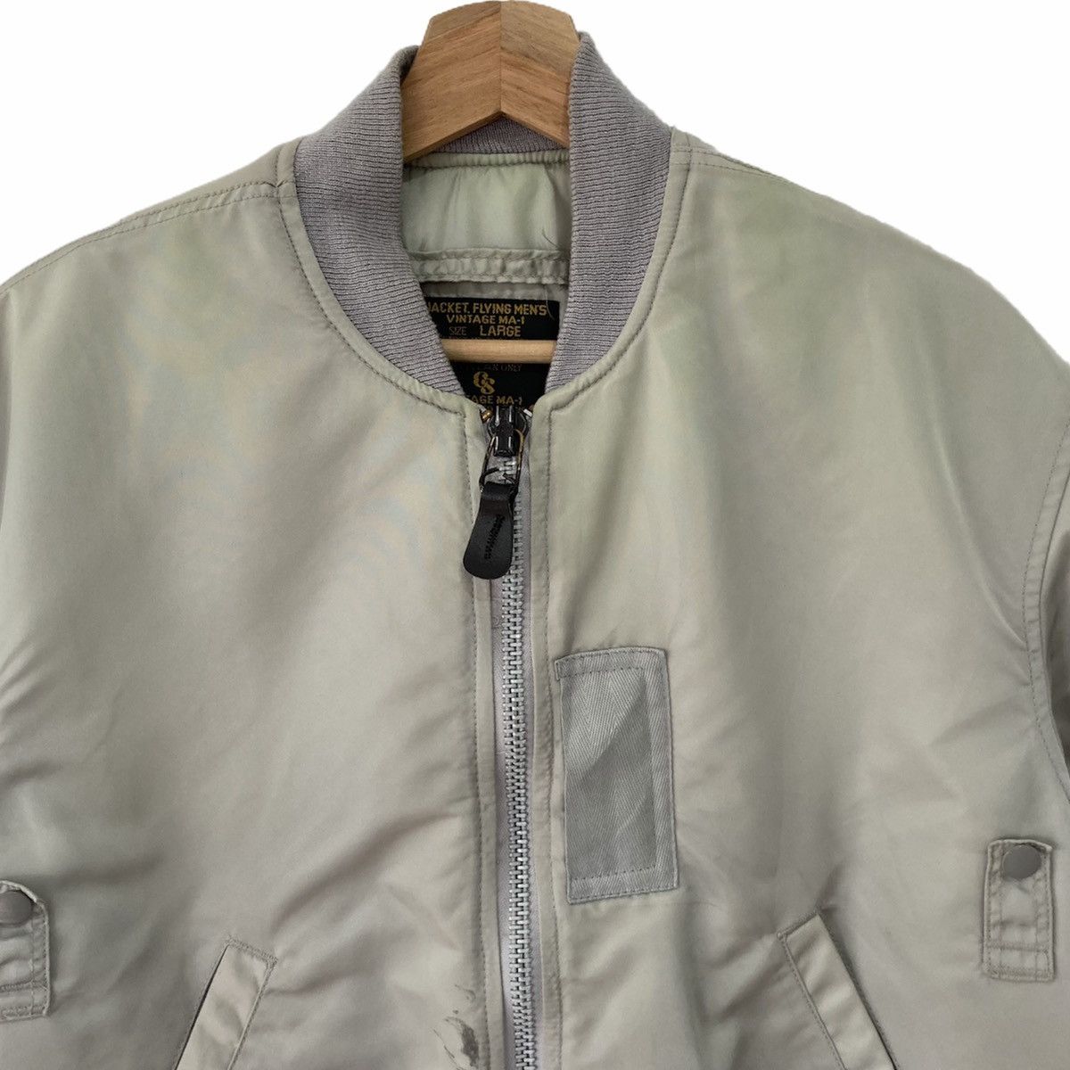 Alpha Industries Vintage MA-1 Bomber Jacket Size US L / EU 52-54 / 3 - 3 Thumbnail