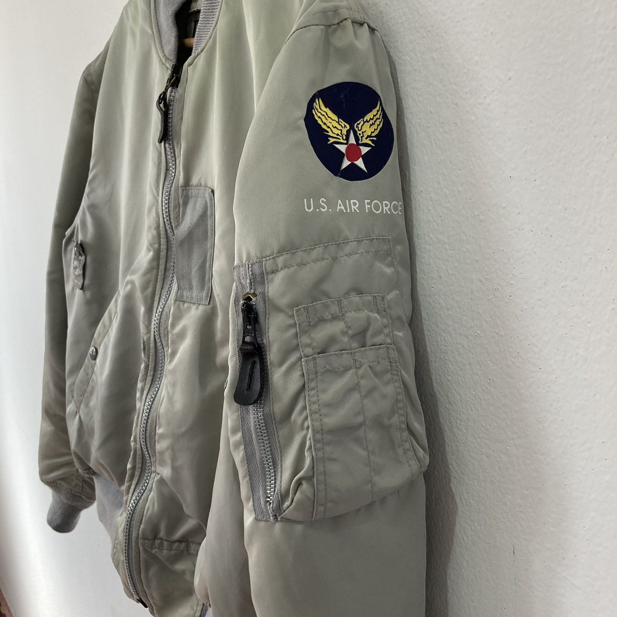 Alpha Industries Vintage MA-1 Bomber Jacket Size US L / EU 52-54 / 3 - 11 Thumbnail