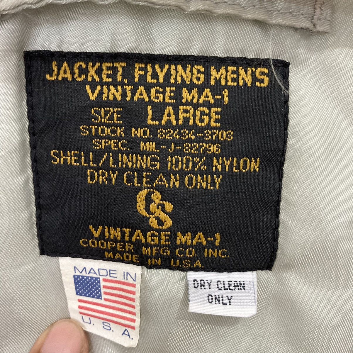 Alpha Industries Vintage MA-1 Bomber Jacket Size US L / EU 52-54 / 3 - 15 Thumbnail