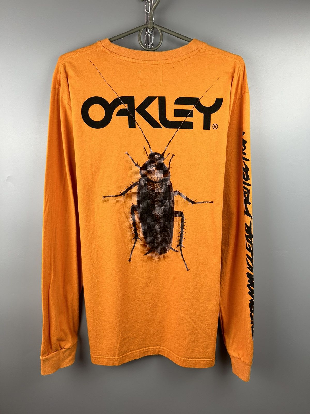 Vintage Vintage Oakley Long Sleeve Logo Size US XL / EU 56 / 4 - 1 Thumbnail