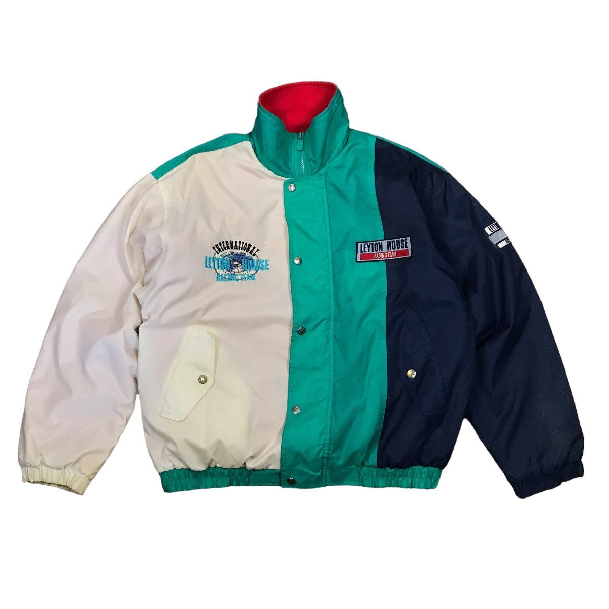 LEYTON HOUSE RACING TEAM EMBROIDERY BOMBER JACKET