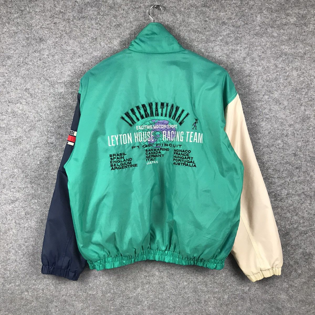 Gear for Sports LEYTON HOUSE RACING TEAM EMBROIDERY BOMBER JACKET Size US M / EU 48-50 / 2 - 7 Thumbnail