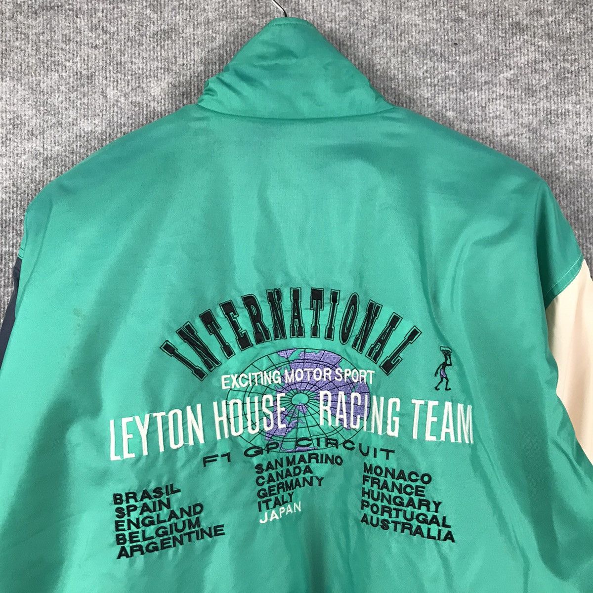 Gear for Sports LEYTON HOUSE RACING TEAM EMBROIDERY BOMBER JACKET Size US M / EU 48-50 / 2 - 8 Thumbnail