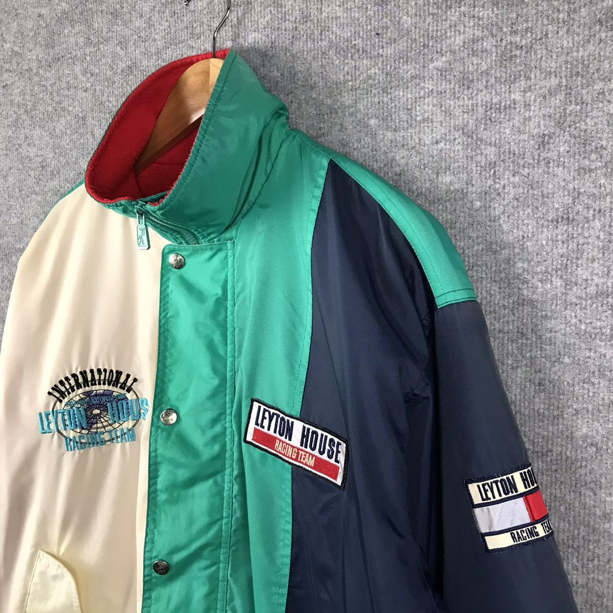 Gear for Sports LEYTON HOUSE RACING TEAM EMBROIDERY BOMBER JACKET Size US M / EU 48-50 / 2 - 4 Thumbnail
