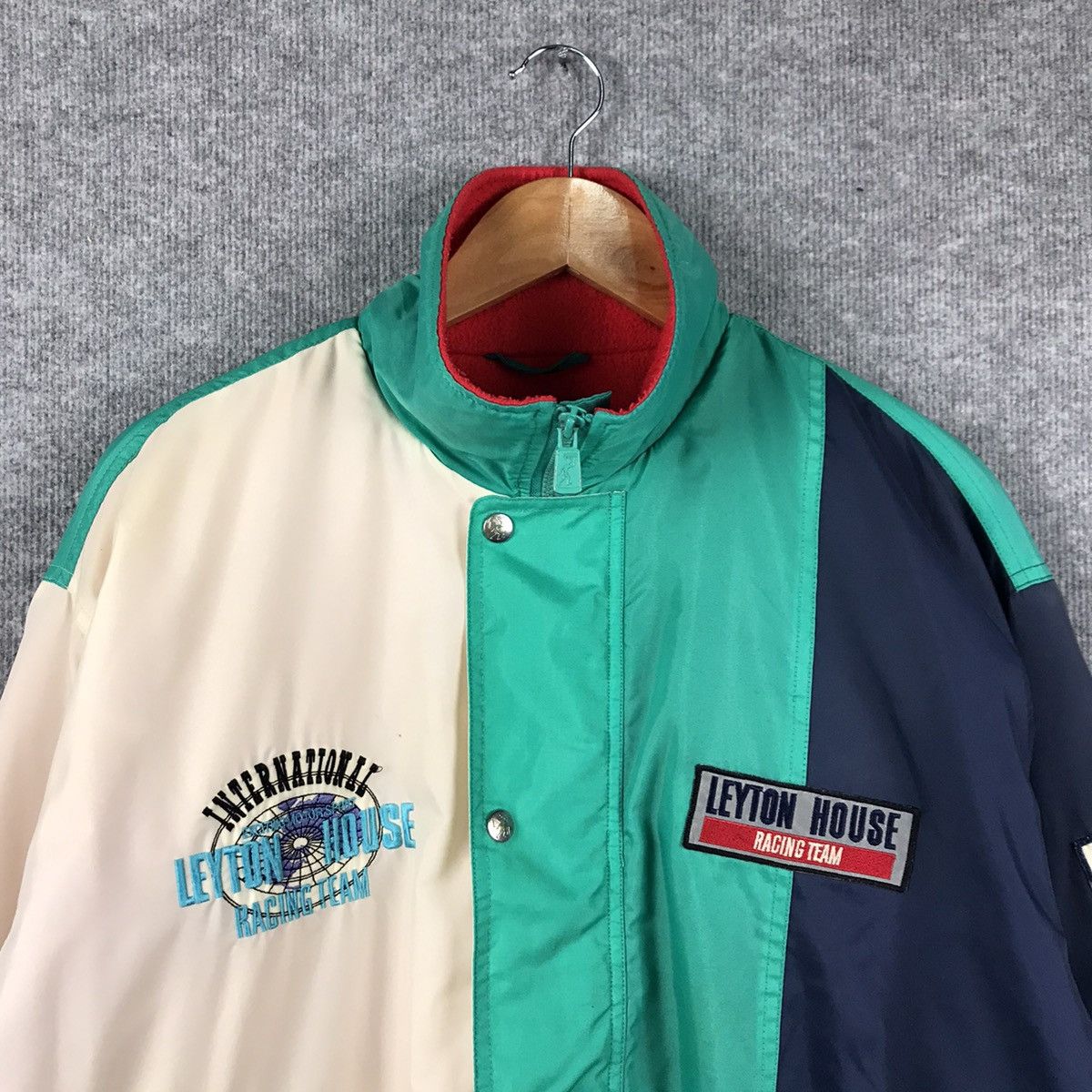 Gear for Sports LEYTON HOUSE RACING TEAM EMBROIDERY BOMBER JACKET Size US M / EU 48-50 / 2 - 3 Thumbnail
