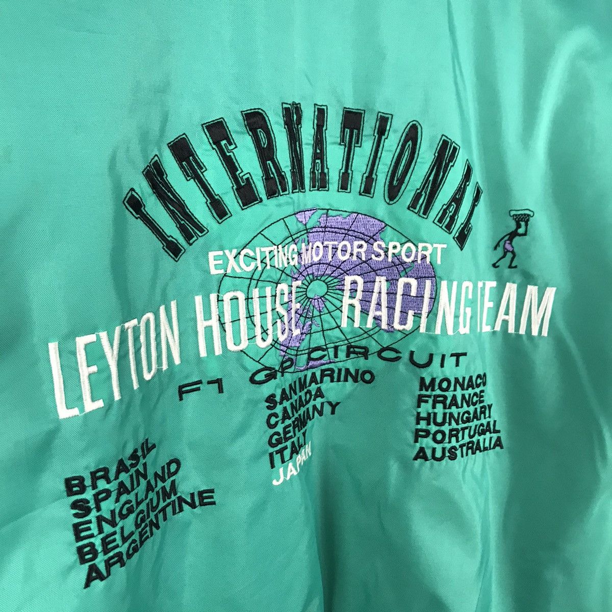 Gear for Sports LEYTON HOUSE RACING TEAM EMBROIDERY BOMBER JACKET Size US M / EU 48-50 / 2 - 10 Thumbnail