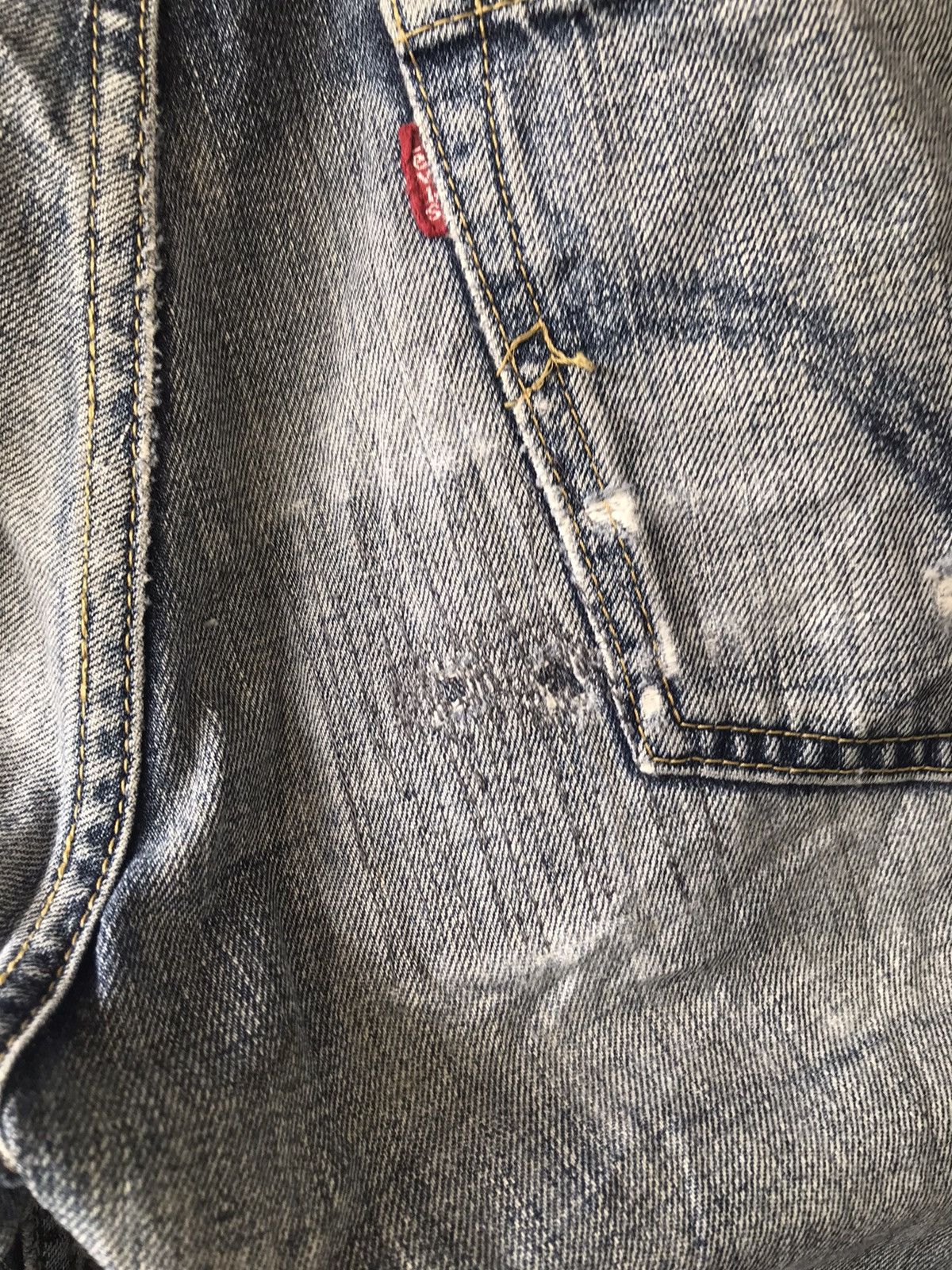 Levi's Levis 503 Distressed Denim Size US 31 - 7 Thumbnail