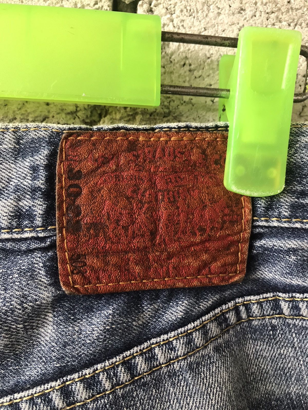 Levi's Levis 503 Distressed Denim Size US 31 - 12 Thumbnail