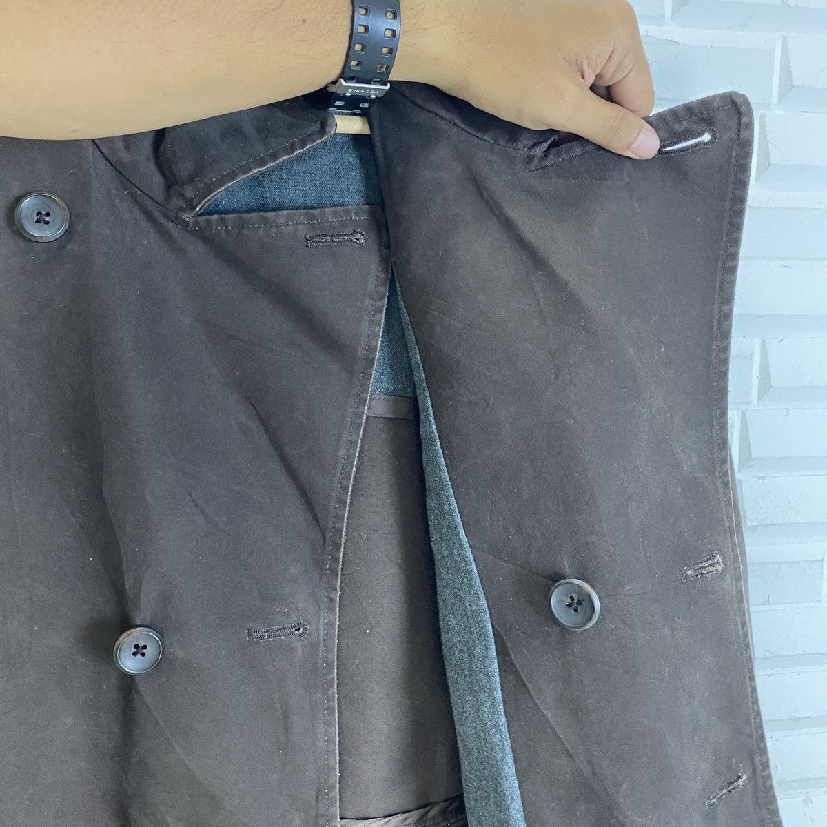 Gap Vintage Gap Double Breasted Chore Jacket Size US M / EU 48-50 / 2 - 16 Thumbnail