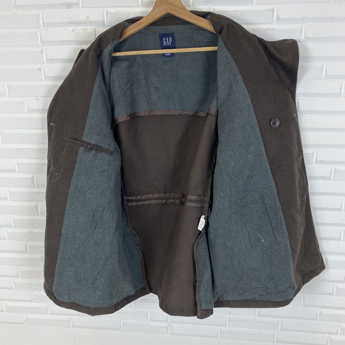 Gap Vintage Gap Double Breasted Chore Jacket Size US M / EU 48-50 / 2 - 17 Thumbnail
