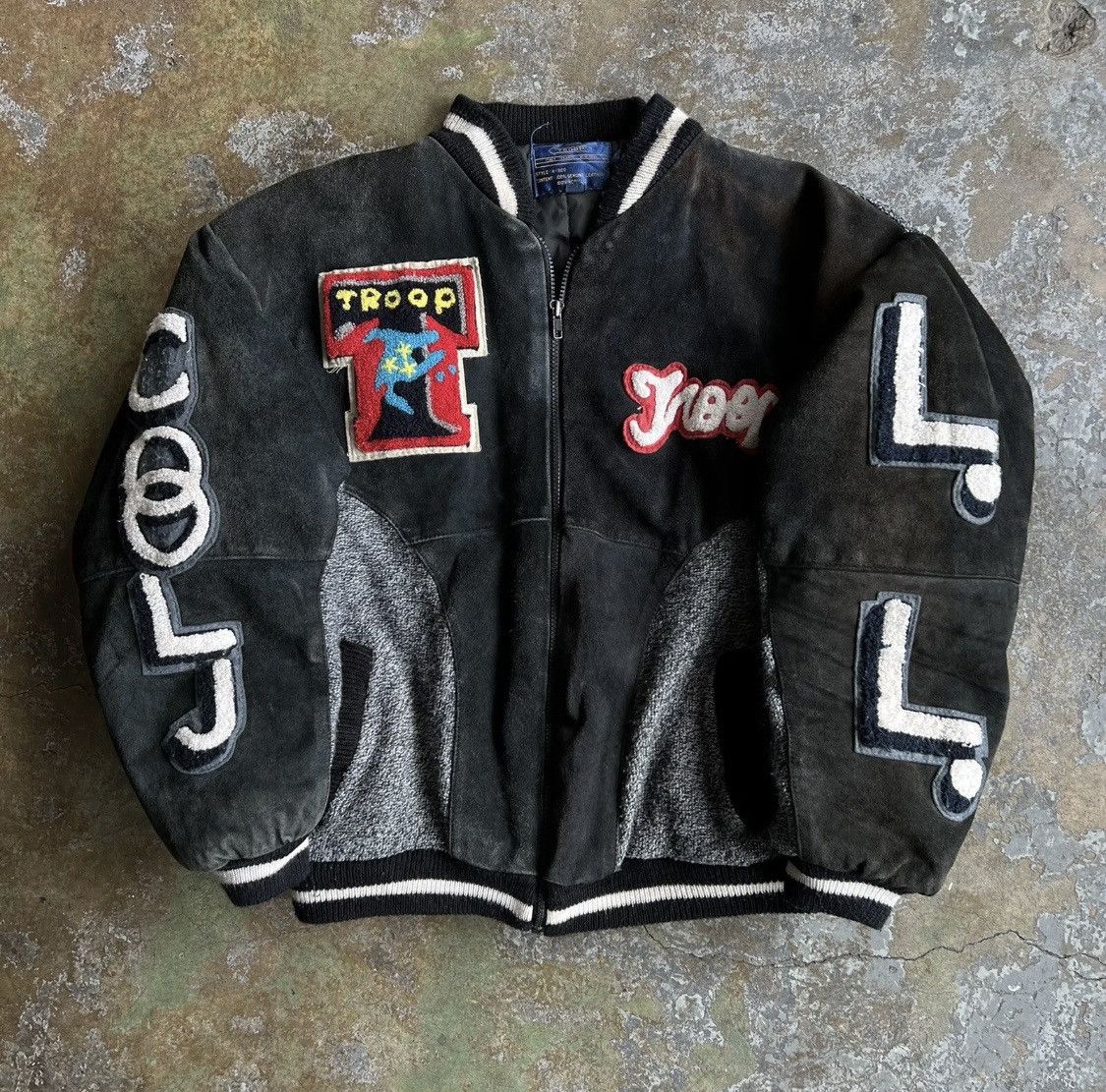 Troop × Vintage Vintage Troop LL Cool J jacket. World of Troop | Grailed