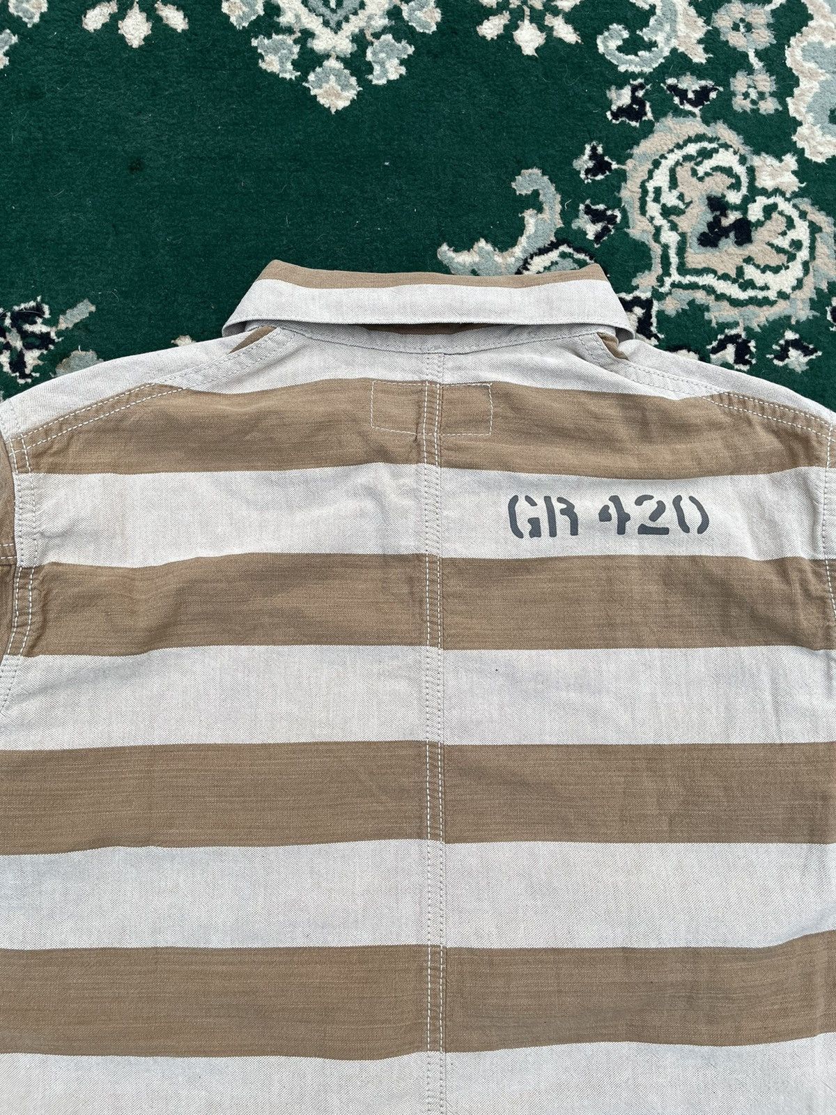 General Research × Japanese Brand × Mountain Research General Research GR420 ‘Welcome to Kanada’-button up Size US M / EU 48-50 / 2 - 11 Thumbnail
