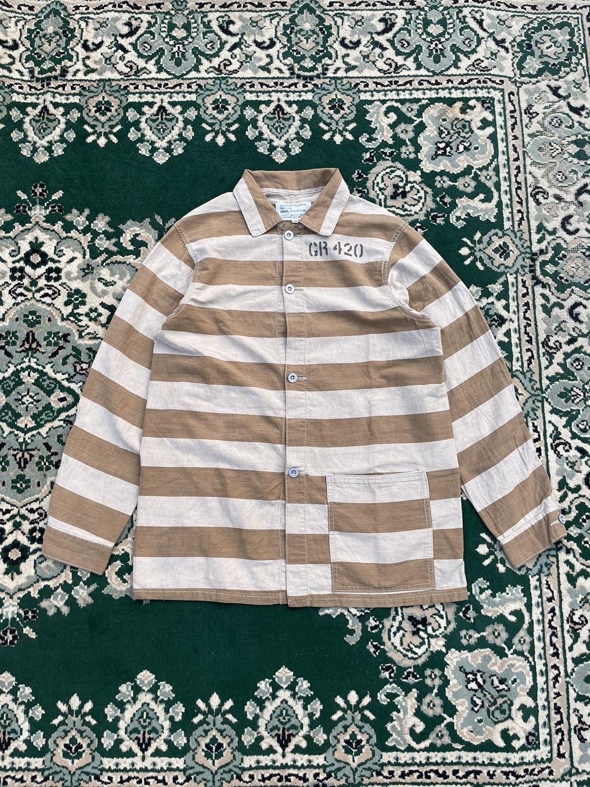 General Research GR420 ‘Welcome to Kanada’-button up