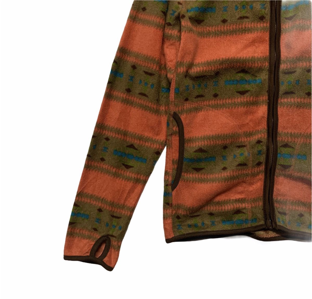 Japanese Brand Japanese Navajo Style Full Zip Sweater Y2K Sweatshirt Jacket Size US M / EU 48-50 / 2 - 2 Thumbnail