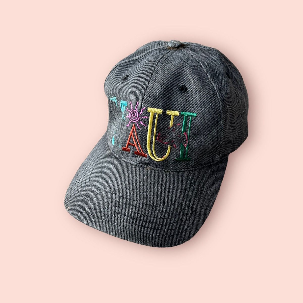 Maui and Sons VINTAGE FADED HAWAIIAN HEADWEAR MAUI CAP SNAPBACK Size ONE SIZE - 4 Thumbnail