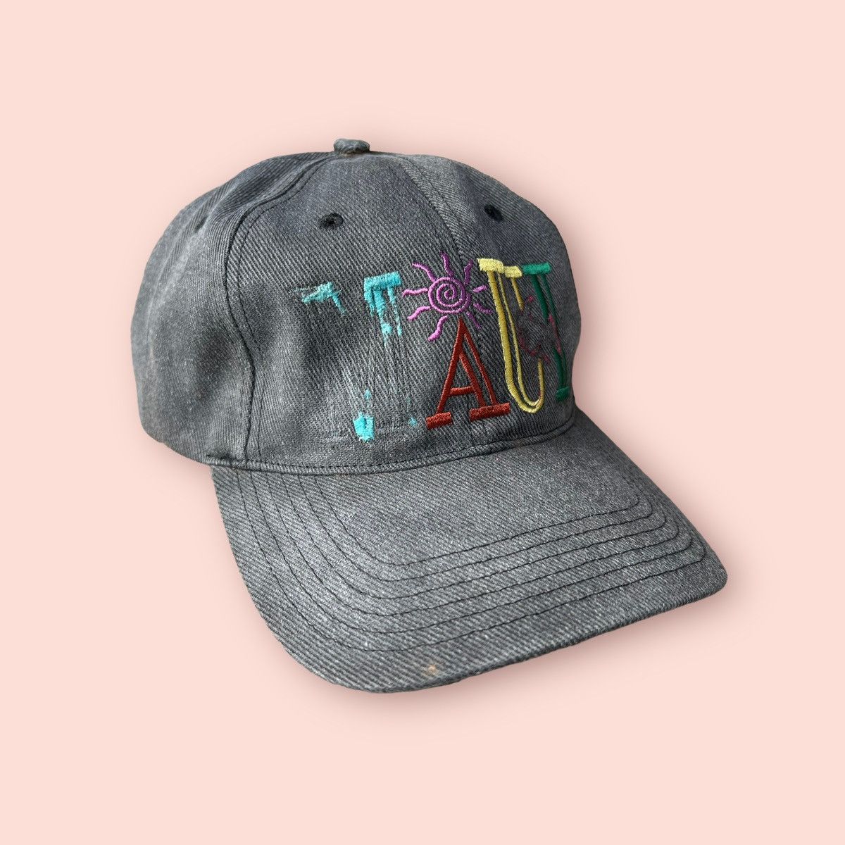 Maui and Sons VINTAGE FADED HAWAIIAN HEADWEAR MAUI CAP SNAPBACK Size ONE SIZE - 13 Thumbnail