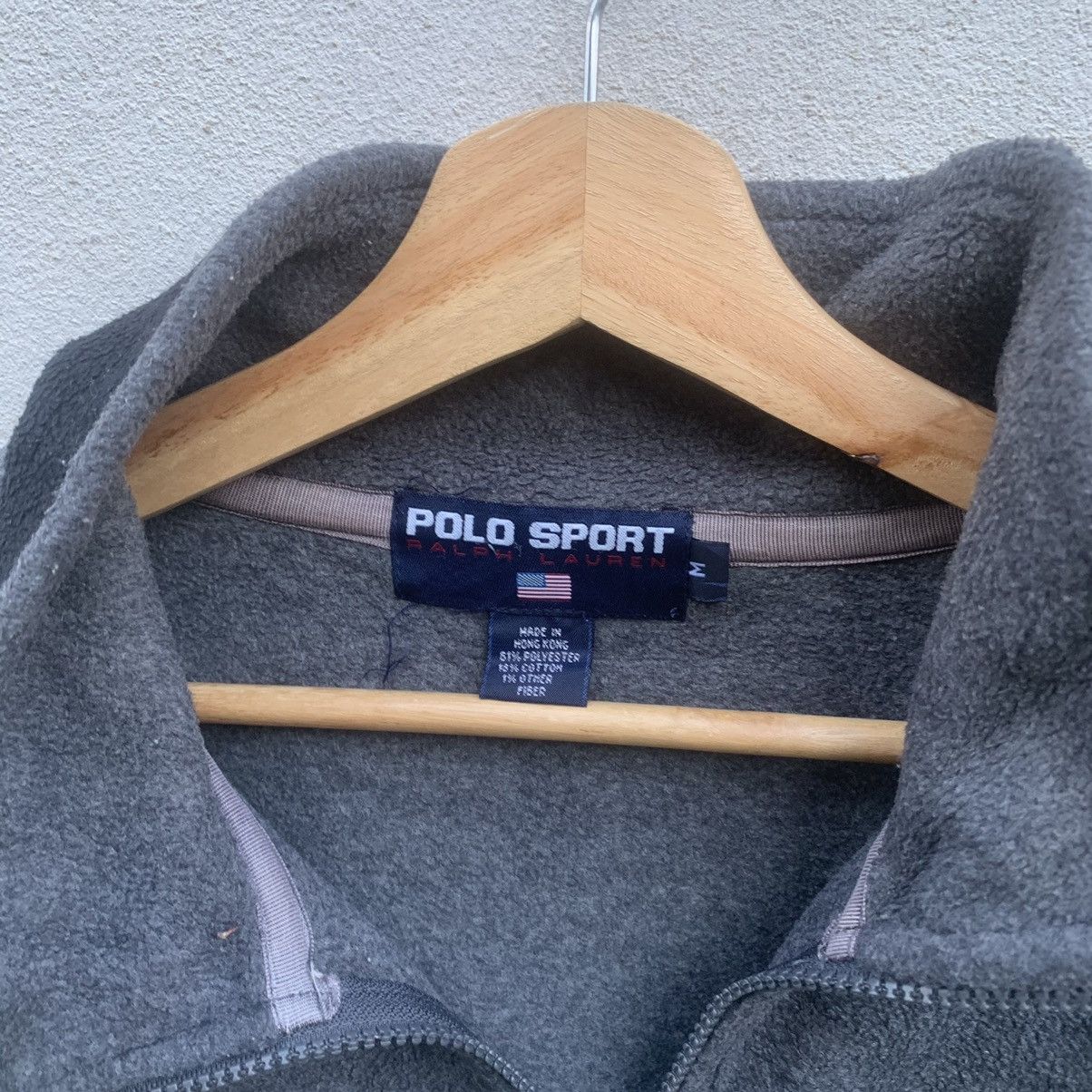 Polo Ralph Lauren × RRL Ralph Lauren 90s Polo Sport Ralph Lauren SpellOut Pullover Halfzip Jacket Size US M / EU 48-50 / 2 - 8 Thumbnail
