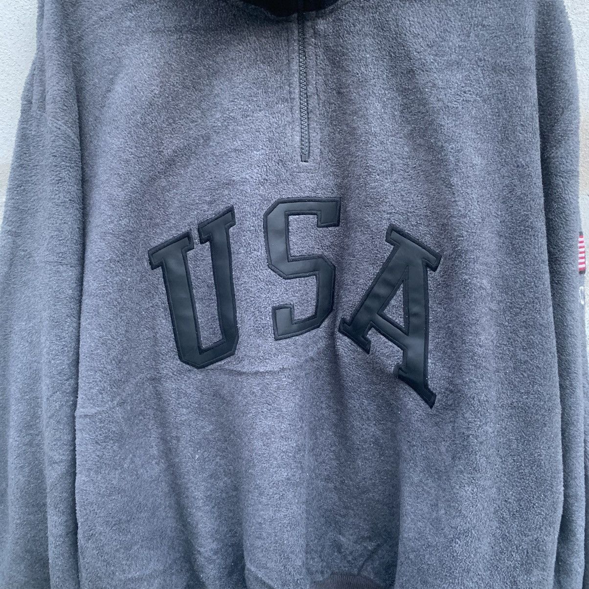 Polo Ralph Lauren × RRL Ralph Lauren 90s Polo Sport Ralph Lauren SpellOut Pullover Halfzip Jacket Size US M / EU 48-50 / 2 - 3 Thumbnail