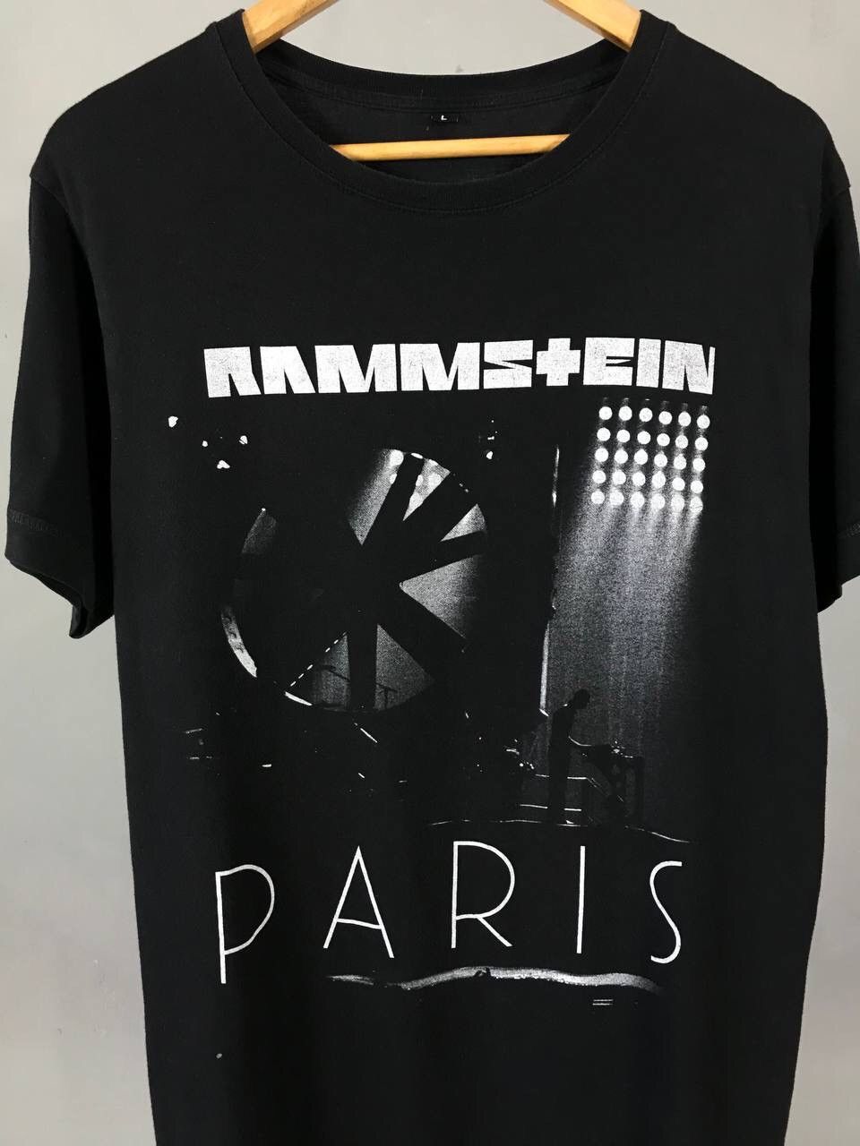 Band Tees × Vintage Rammstein Paris vintage rock band tee Size US L / EU 52-54 / 3 - 3 Thumbnail
