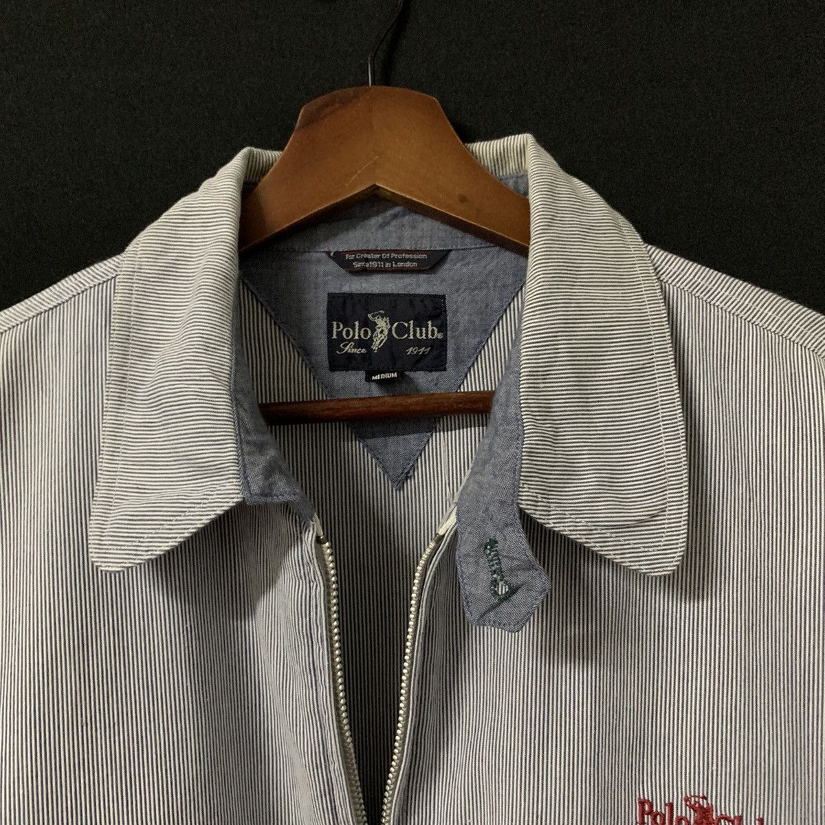 Beverly Hills Polo Club × OVER THE STRiPES Weekenders Jacket Polo Club Hickory Striped Jacket Size US M / EU 48-50 / 2 - 5 Thumbnail